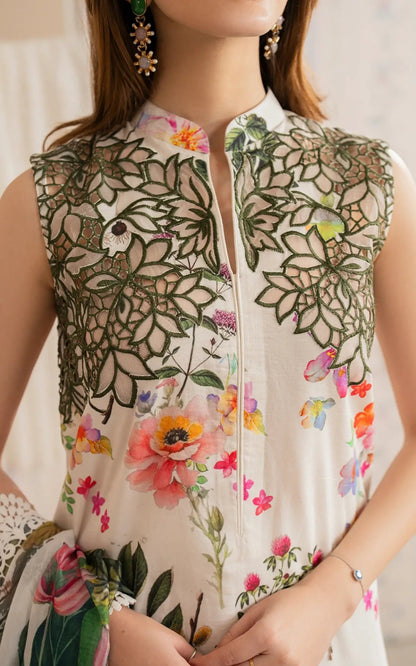 Asifa and Nabeel | Meraki Vintage 25 | Mahgul (MVL25-16) - House Of Anaya