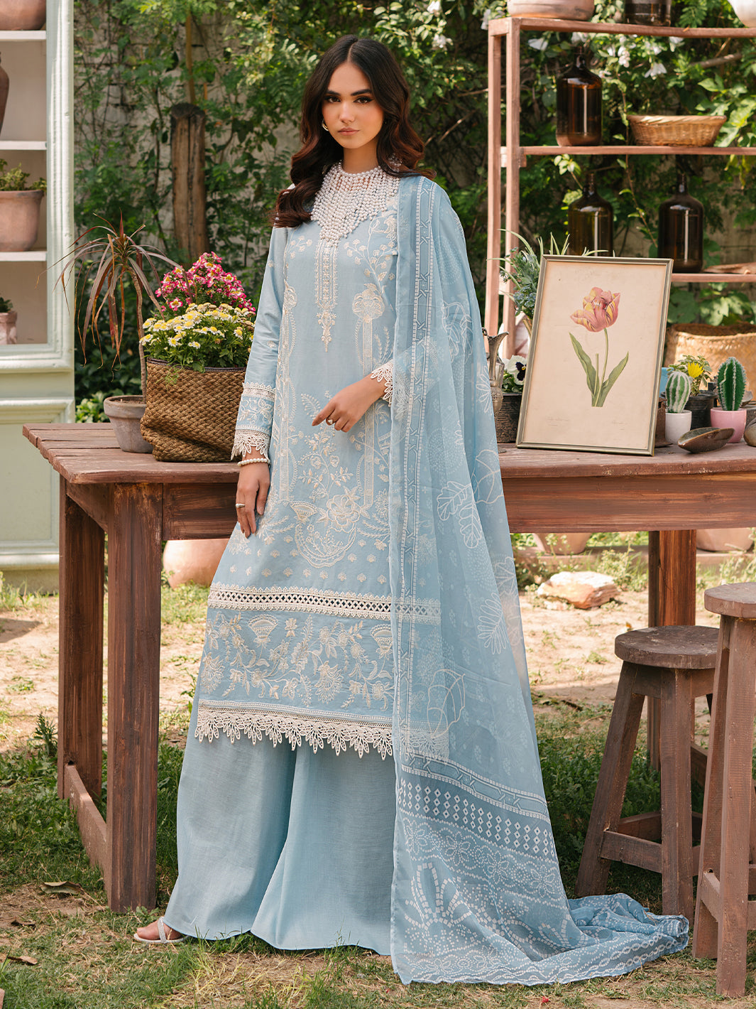 Mahnur | Masakali Luxury Lawn 24 | MK 02 - A - House Of Anaya