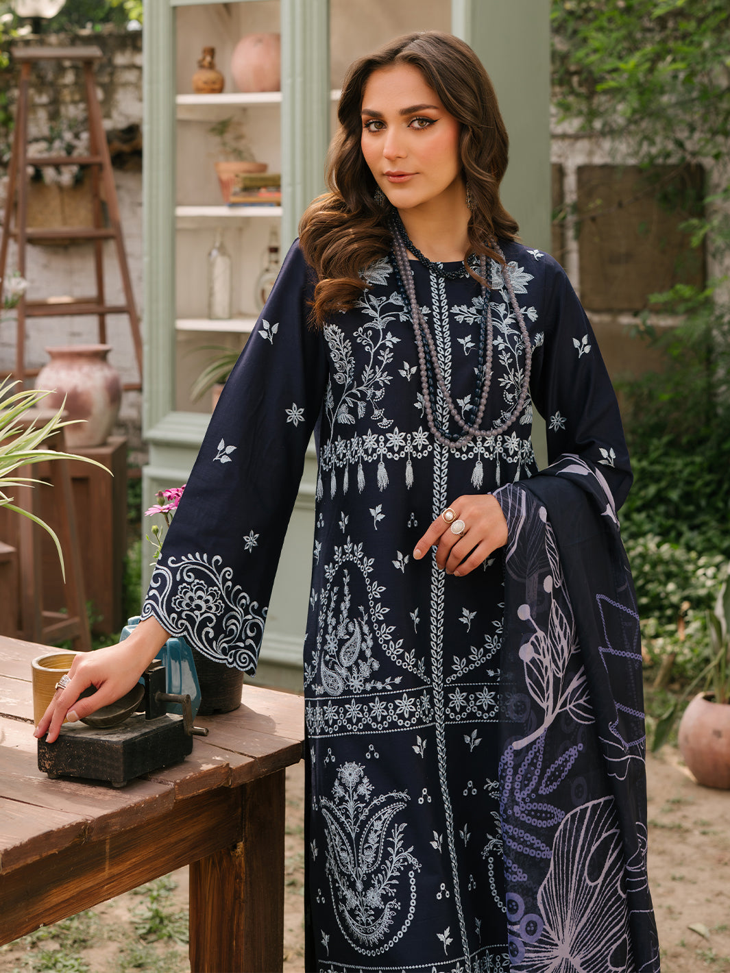 Mahnur | Masakali Luxury Lawn 24 | MK 03 - B - House Of Anaya