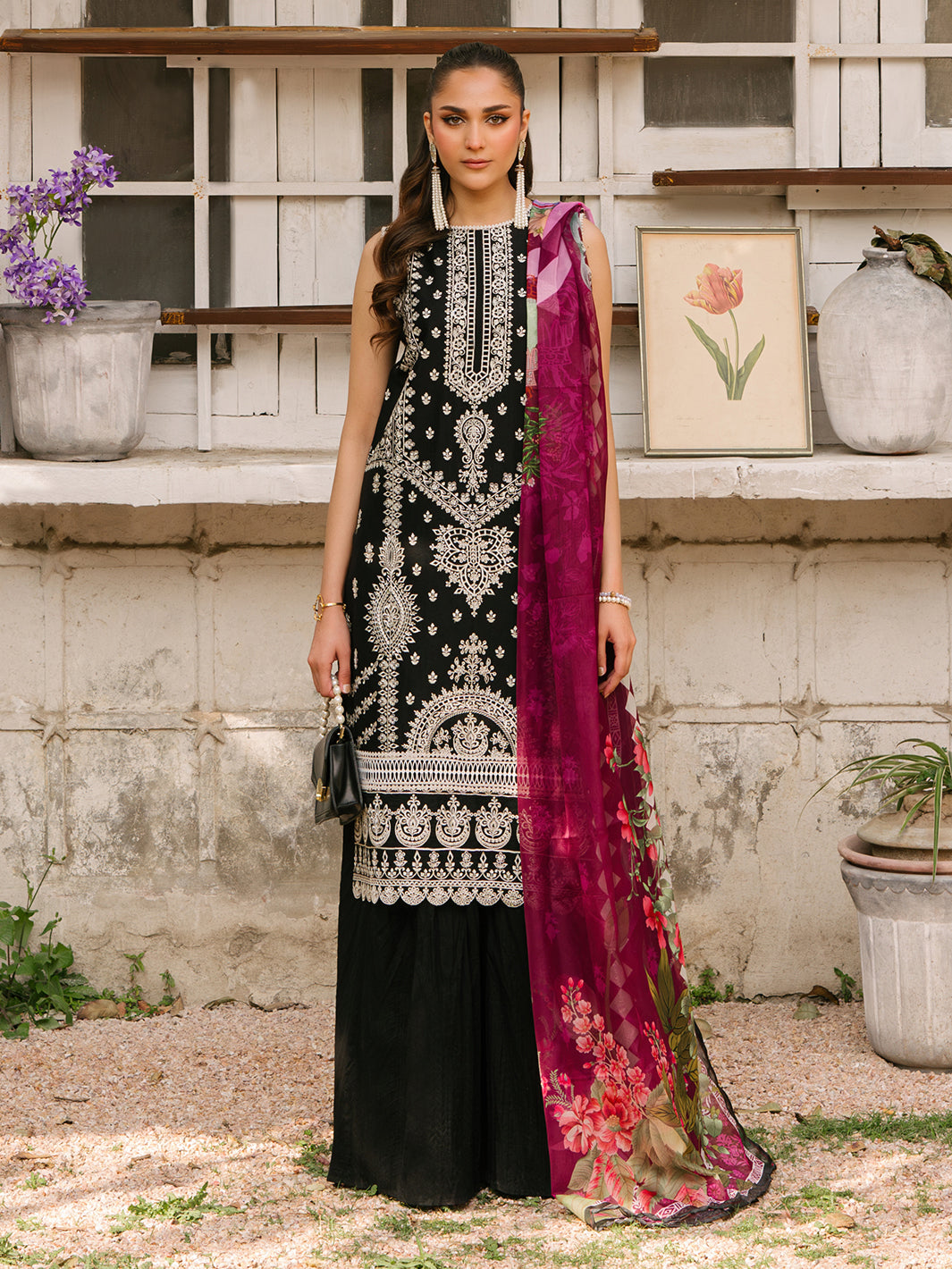 Mahnur | Masakali Luxury Lawn 24 | MK 05 - A - House Of Anaya