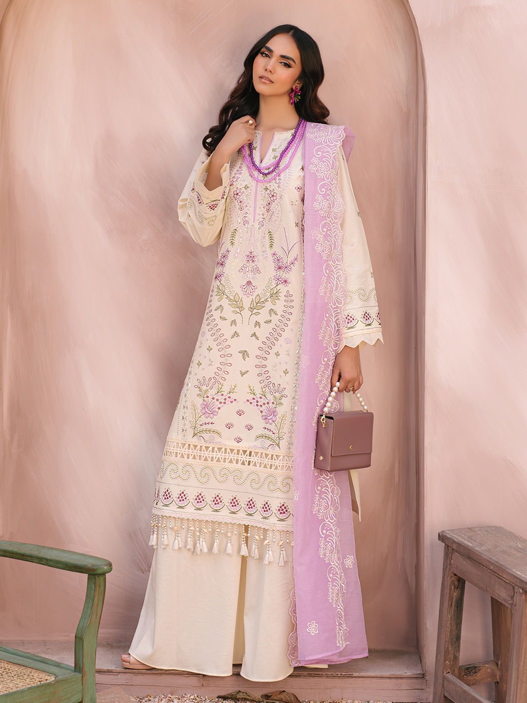 Mahnur | Masakali Luxury Lawn 24 | MK 01 - B - House Of Anaya