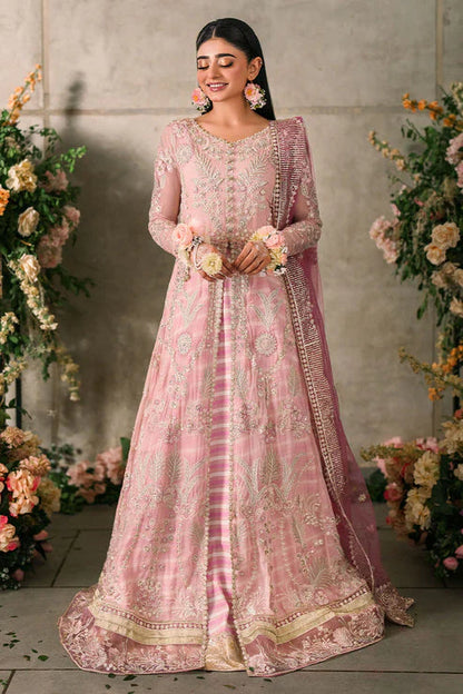 Mushq Mastani Evening Embroidered Chiffon 3Pc Suit MCH-03 MAISHA