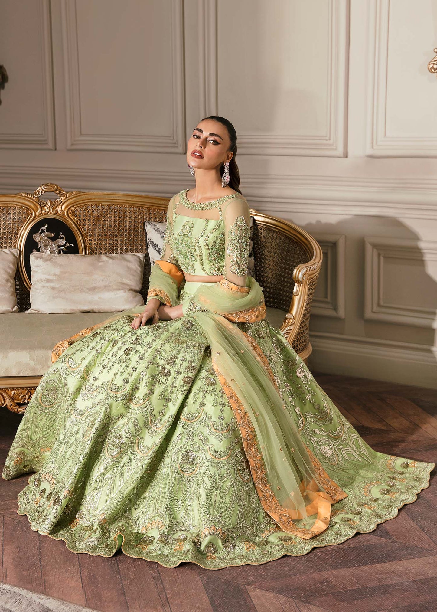 Waqas Shah | Malika - E - Elizabeth | DAISY - House Of Anaya