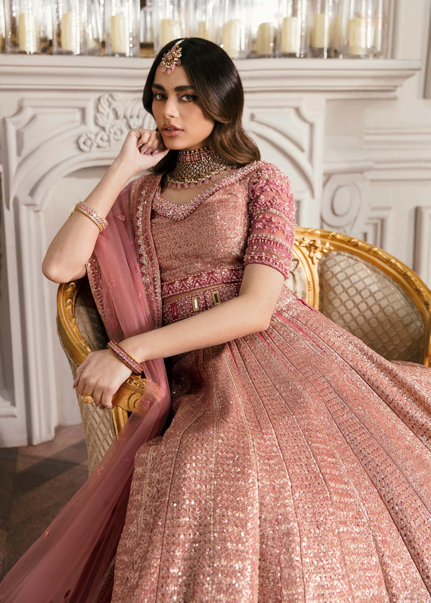 Waqas Shah | Malika - E - Elizabeth | PRIMROSE - House Of Anaya