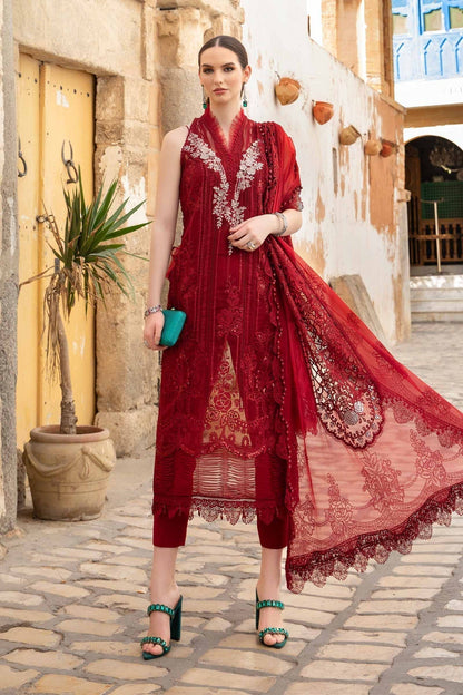 Maria B | Voyage a' Luxe Lawn | D-2401-B - House Of Anaya