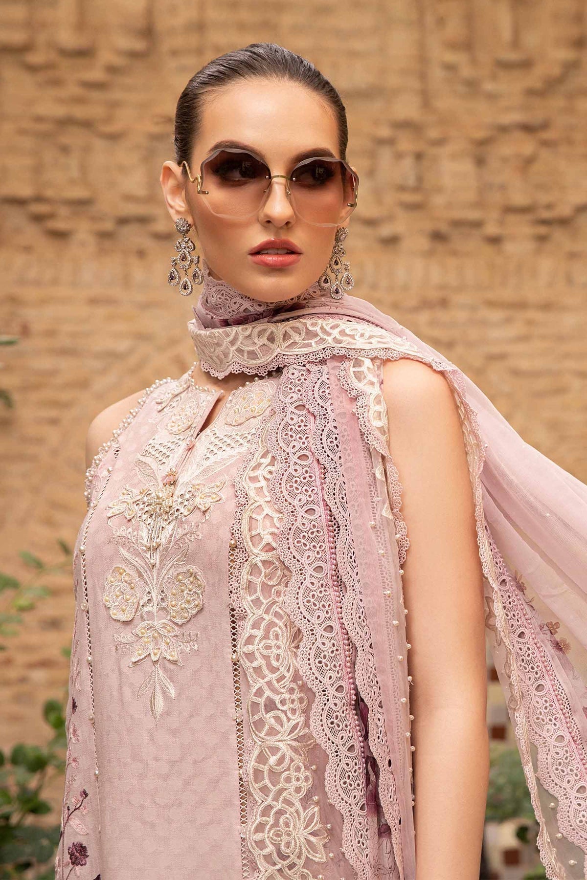 Maria B | Voyage a' Luxe Lawn | D-2414-A - House Of Anaya