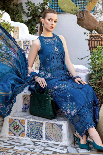 Maria B | Voyage a' Luxe Lawn | D-2415-A - House Of Anaya