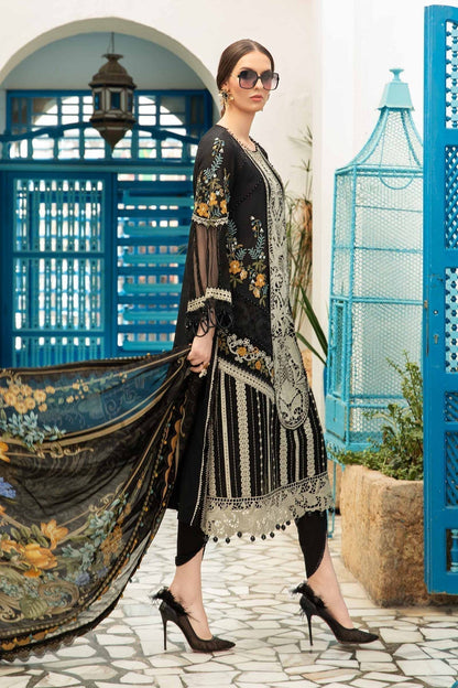 Maria B | Voyage a' Luxe Lawn | D-2415-B - House Of Anaya