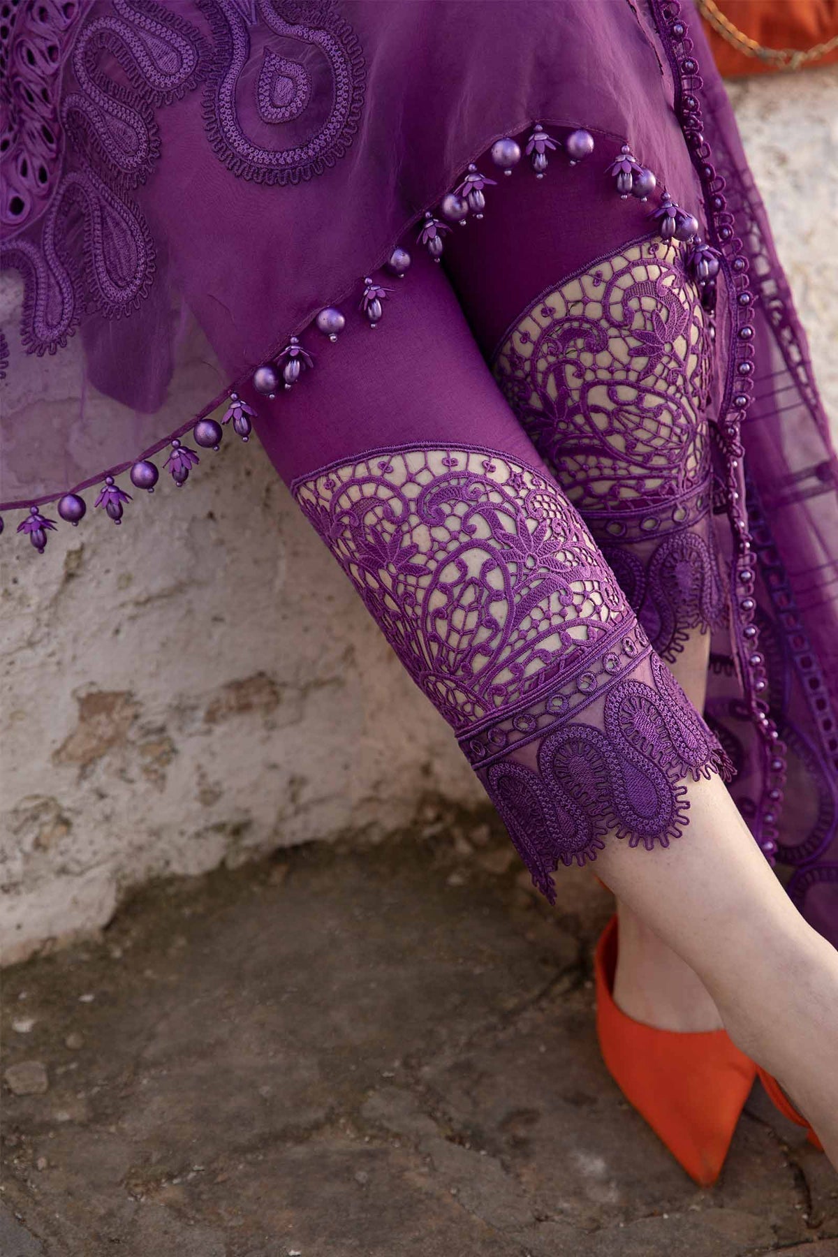 Maria B | Voyage a' Luxe Lawn | D-2402-B - House Of Anaya