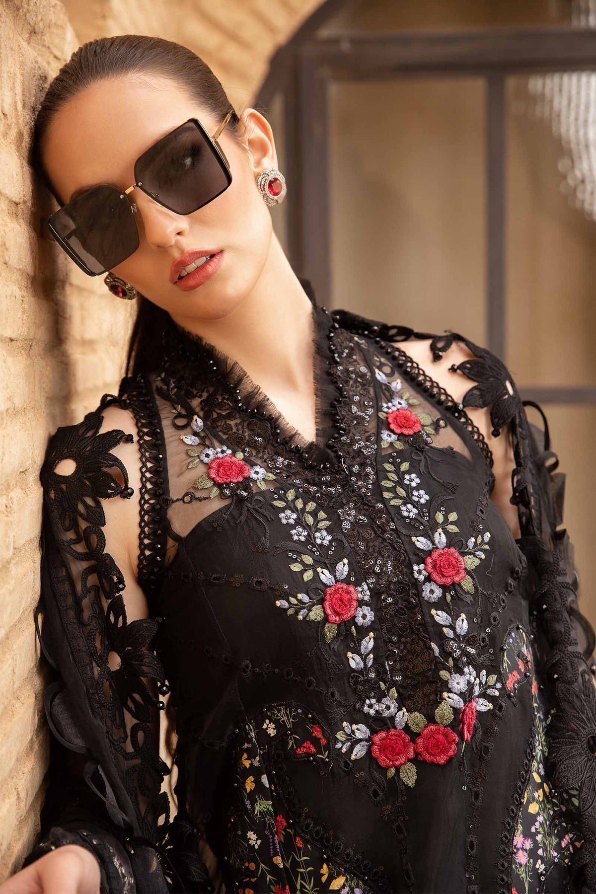 Maria B | Voyage a' Luxe Lawn | D-2405-B - House Of Anaya