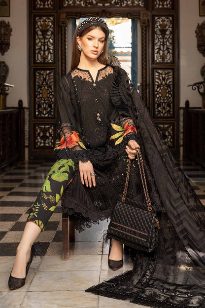 Maria B | Voyage a' Luxe Lawn | D-2408-B - House Of Anaya