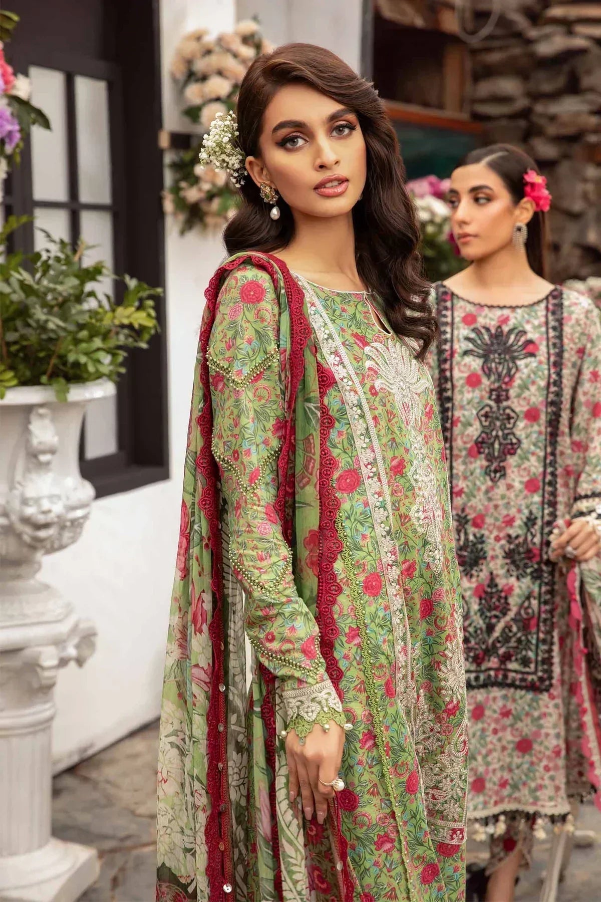 Maria B | M Prints Spring 24 | MPT-2113-B - House Of Anaya