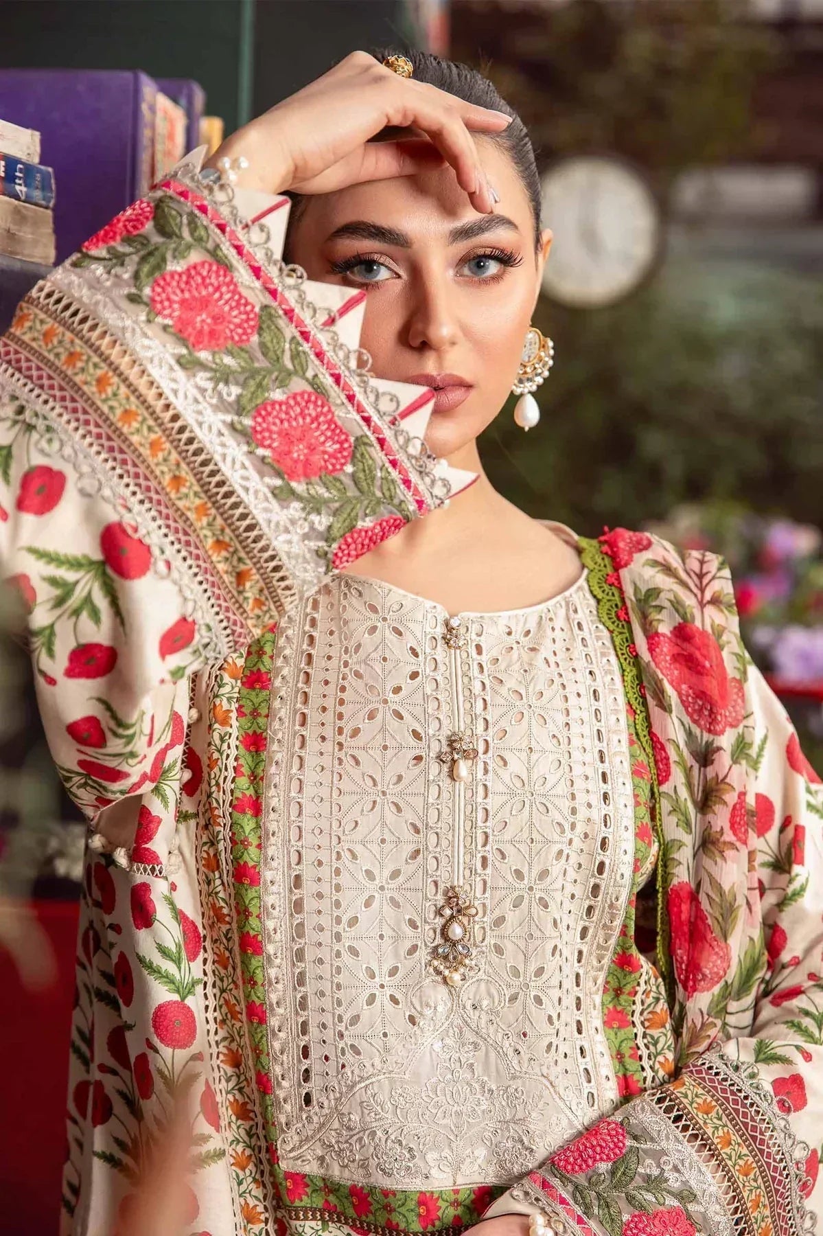 Maria B | M Prints Spring 24 | MPT-2114-A - House Of Anaya