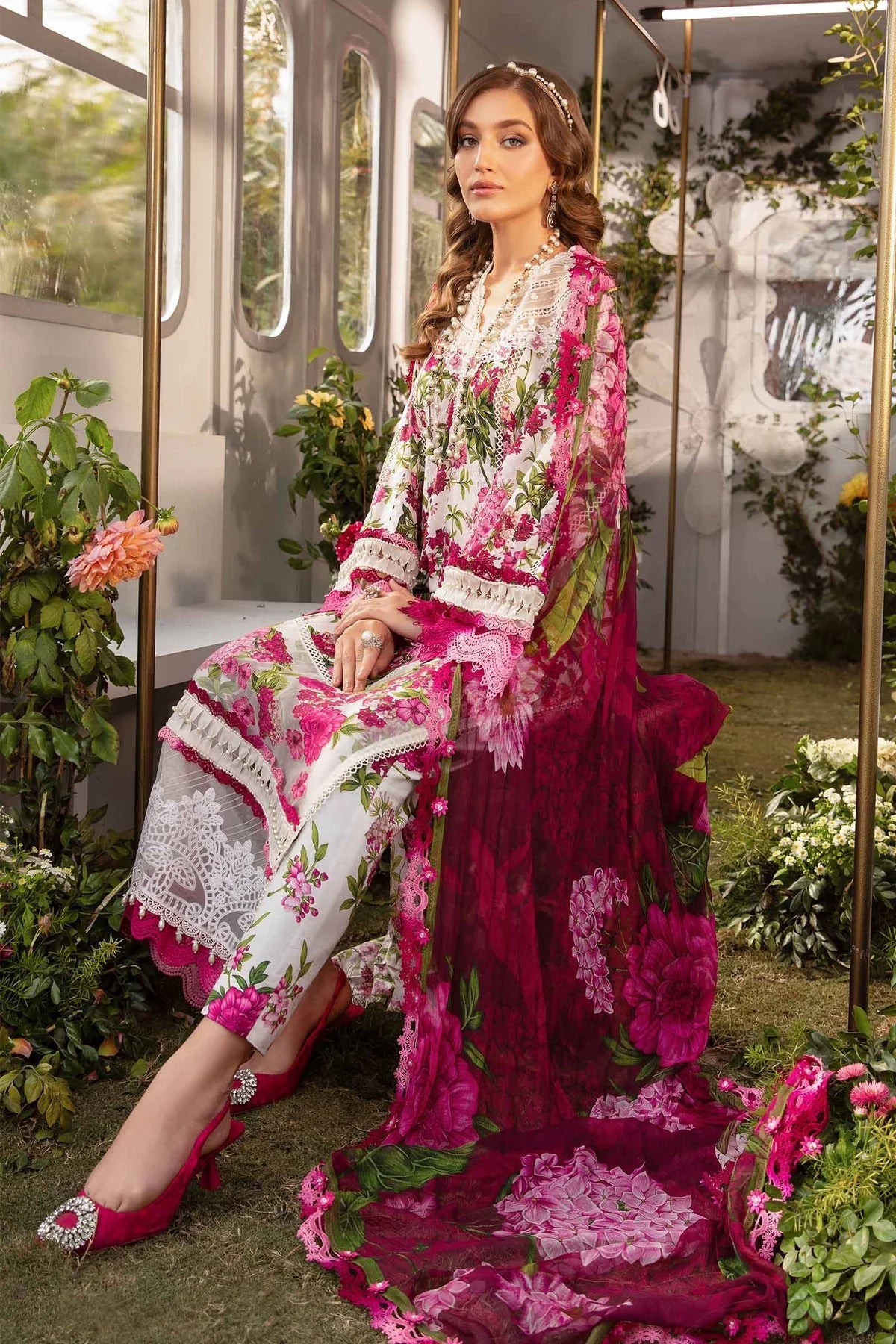 Maria B | M Prints Spring 24 | MPT-2102-A