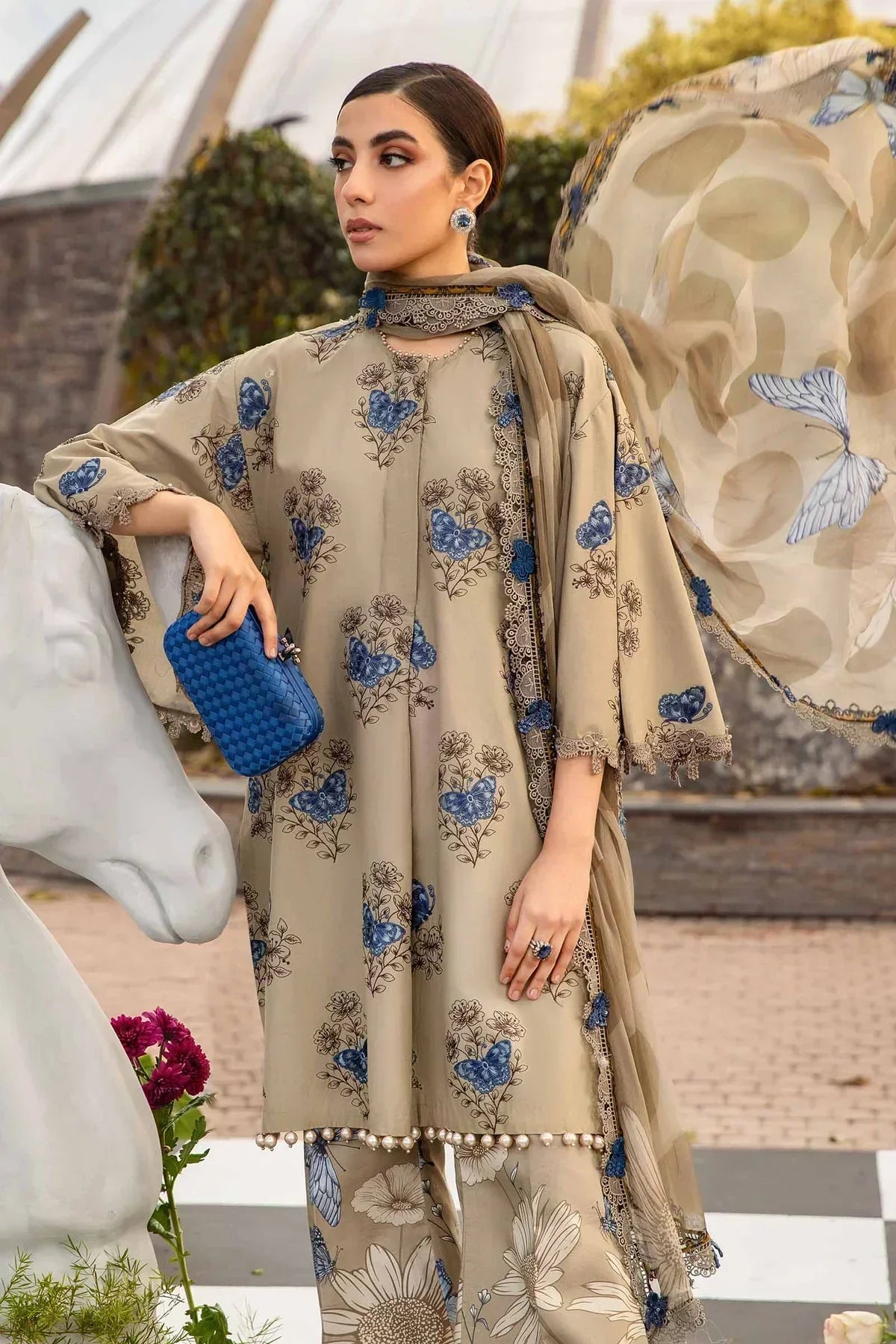 Maria B | M Prints Spring 24 | MPT-2105-B - House Of Anaya