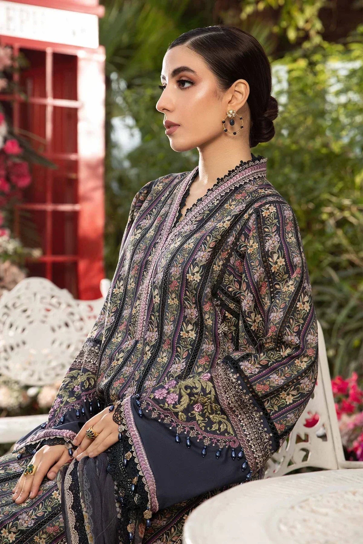 Maria B | M prints Spring 24 | MPT-2107-B - House Of Anaya