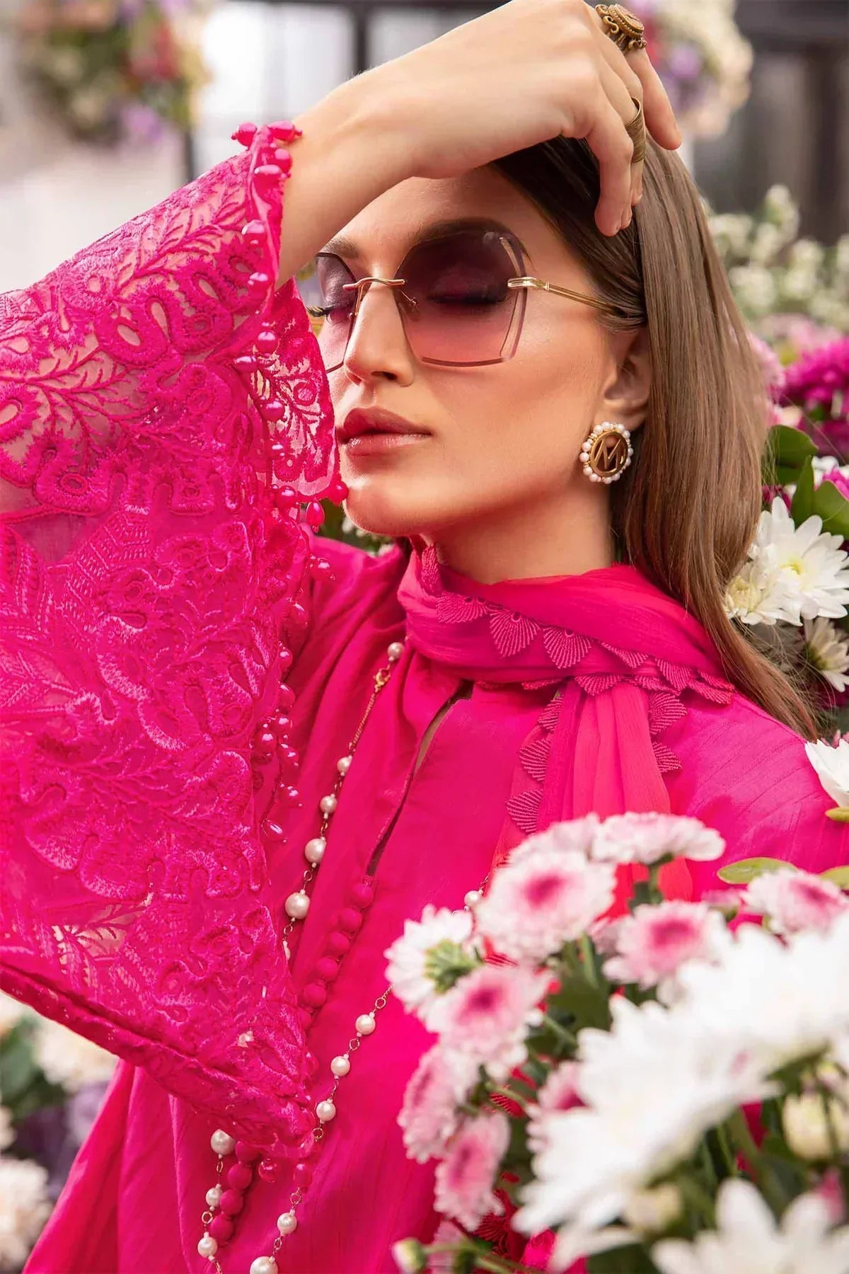 Maria B | M Prints Spring 24 | MPT-2101-B - House Of Anaya