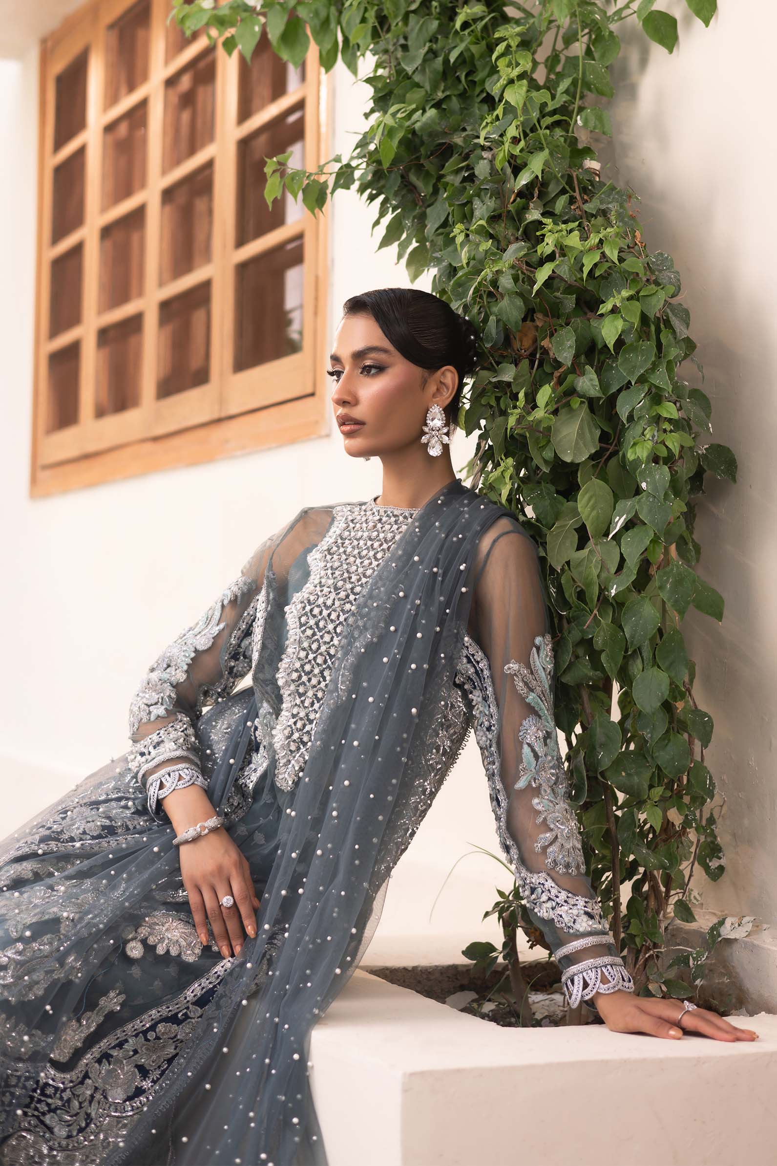 Maryam Hussain | Marwa Luxury Formals 24 | Zari - House Of Anaya