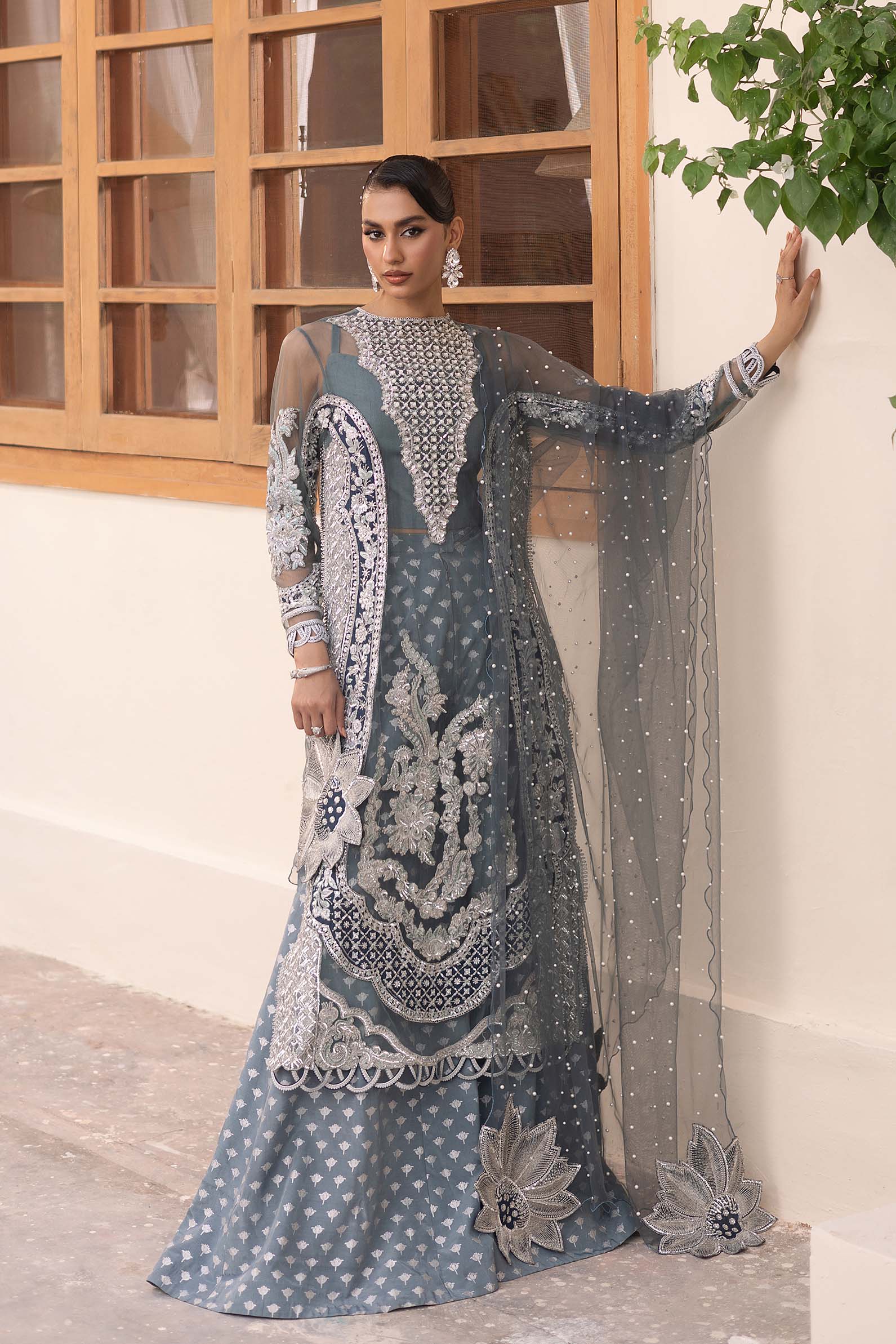 Maryam Hussain | Marwa Luxury Formals 24 | Zari - House Of Anaya