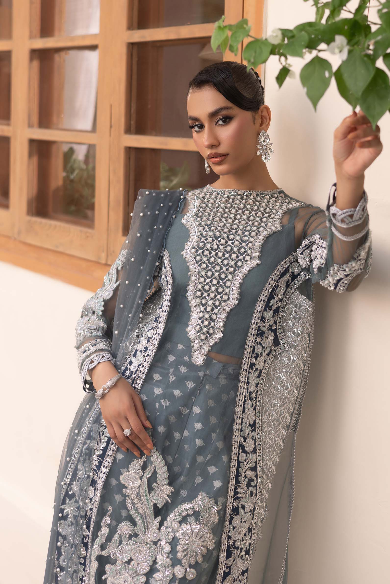 Maryam Hussain | Marwa Luxury Formals 24 | Zari - House Of Anaya