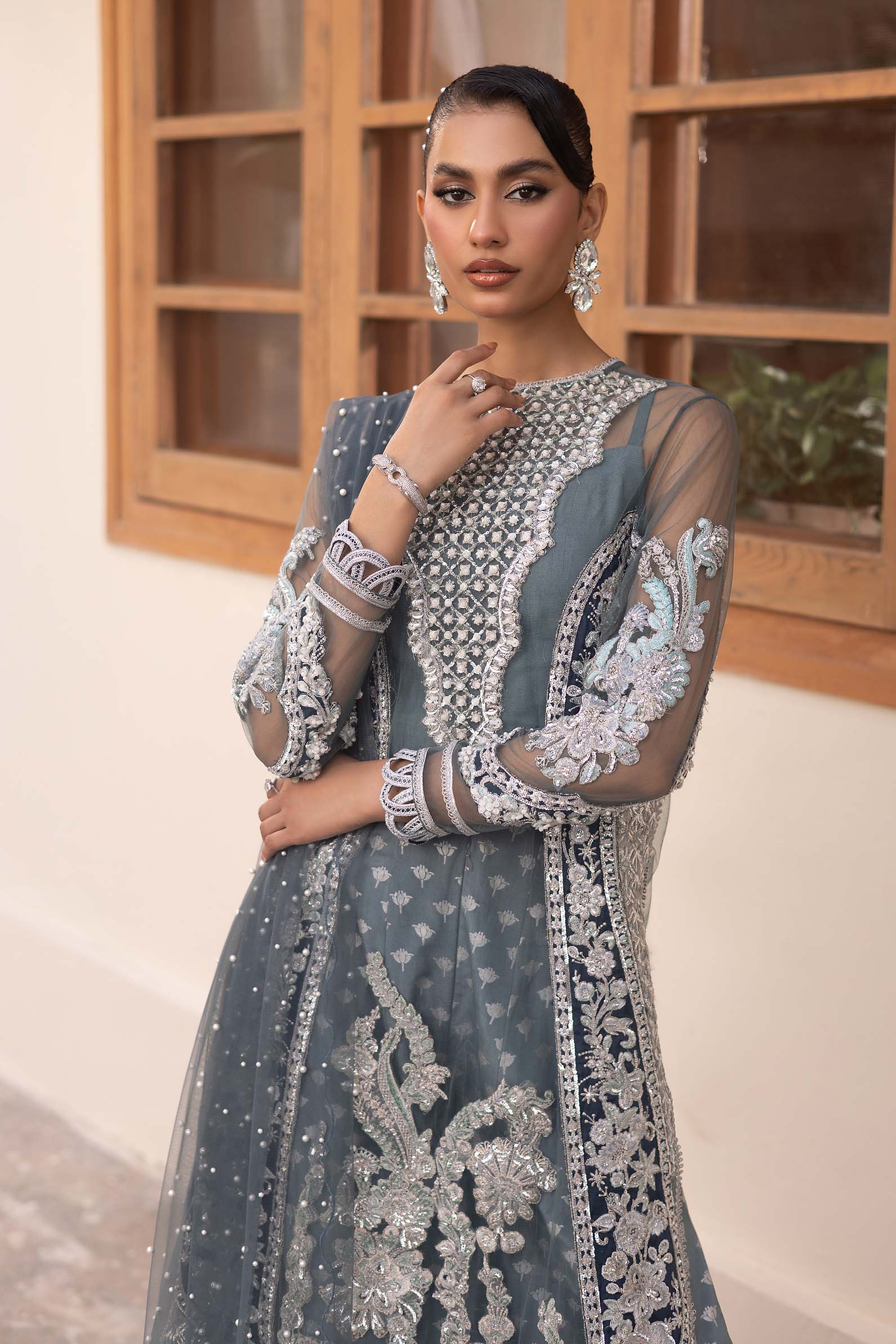 Maryam Hussain | Marwa Luxury Formals 24 | Zari - House Of Anaya