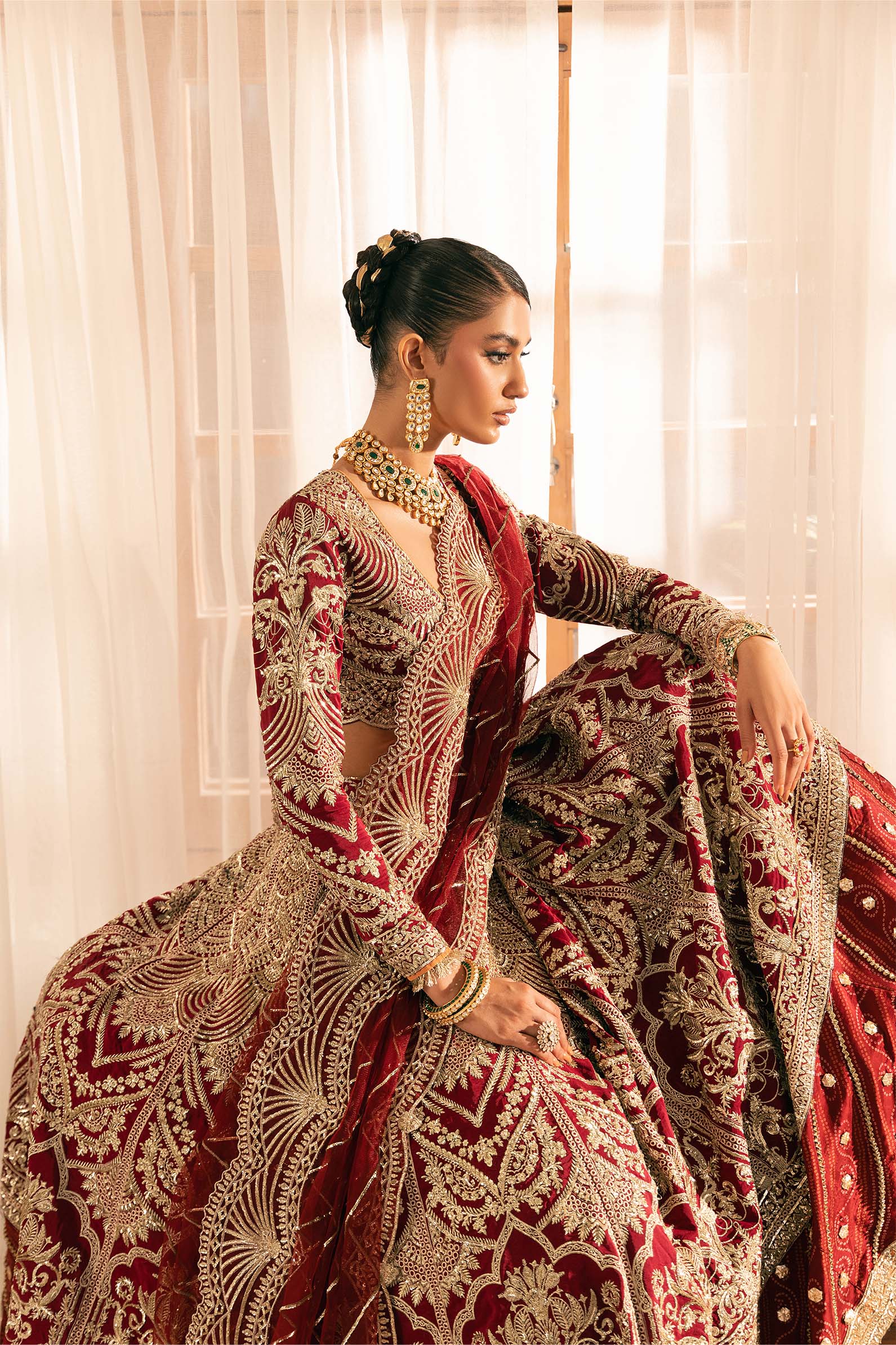 Maryam Hussain | Marwa Luxury Formals 24 | Moorni - House Of Anaya