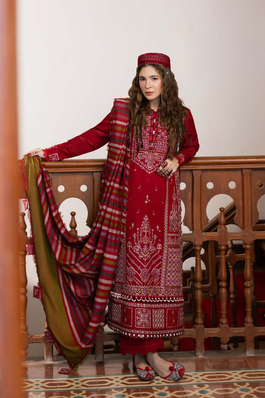 Maryam Hussain | Silk Edit |   Rose - House Of Anaya