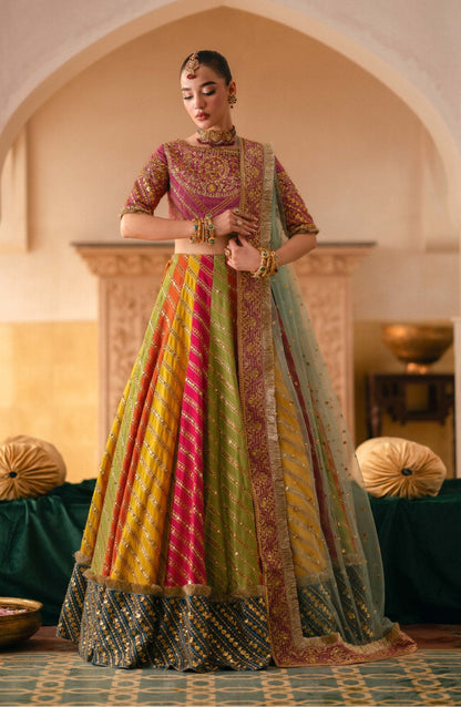 Maryum N Maria | Gul Posh Wedding Formals | SITARA BEGUM - MS40064 - House Of Anaya