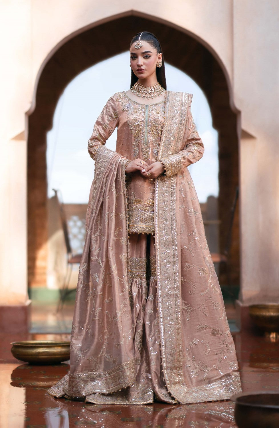 Maryum N Maria | Gul Posh Wedding Formals | UMRAO JAAN - MS40067 - House Of Anaya