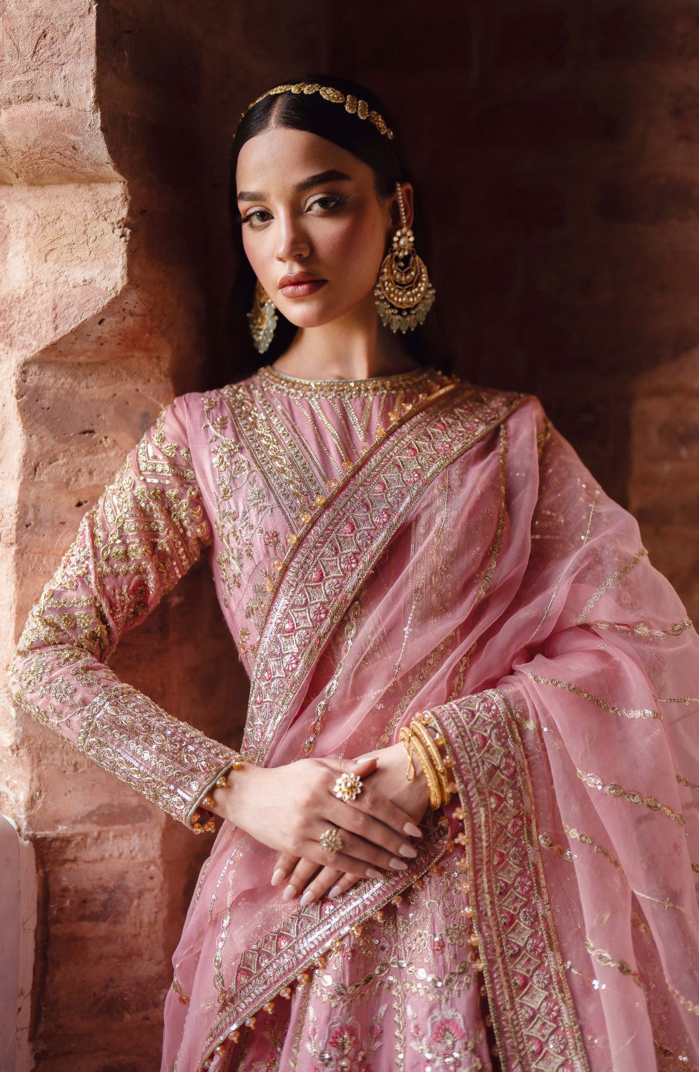 Maryum N Maria | Gul Posh Wedding Formals | MEHER UN NISA - MS40061 - House Of Anaya