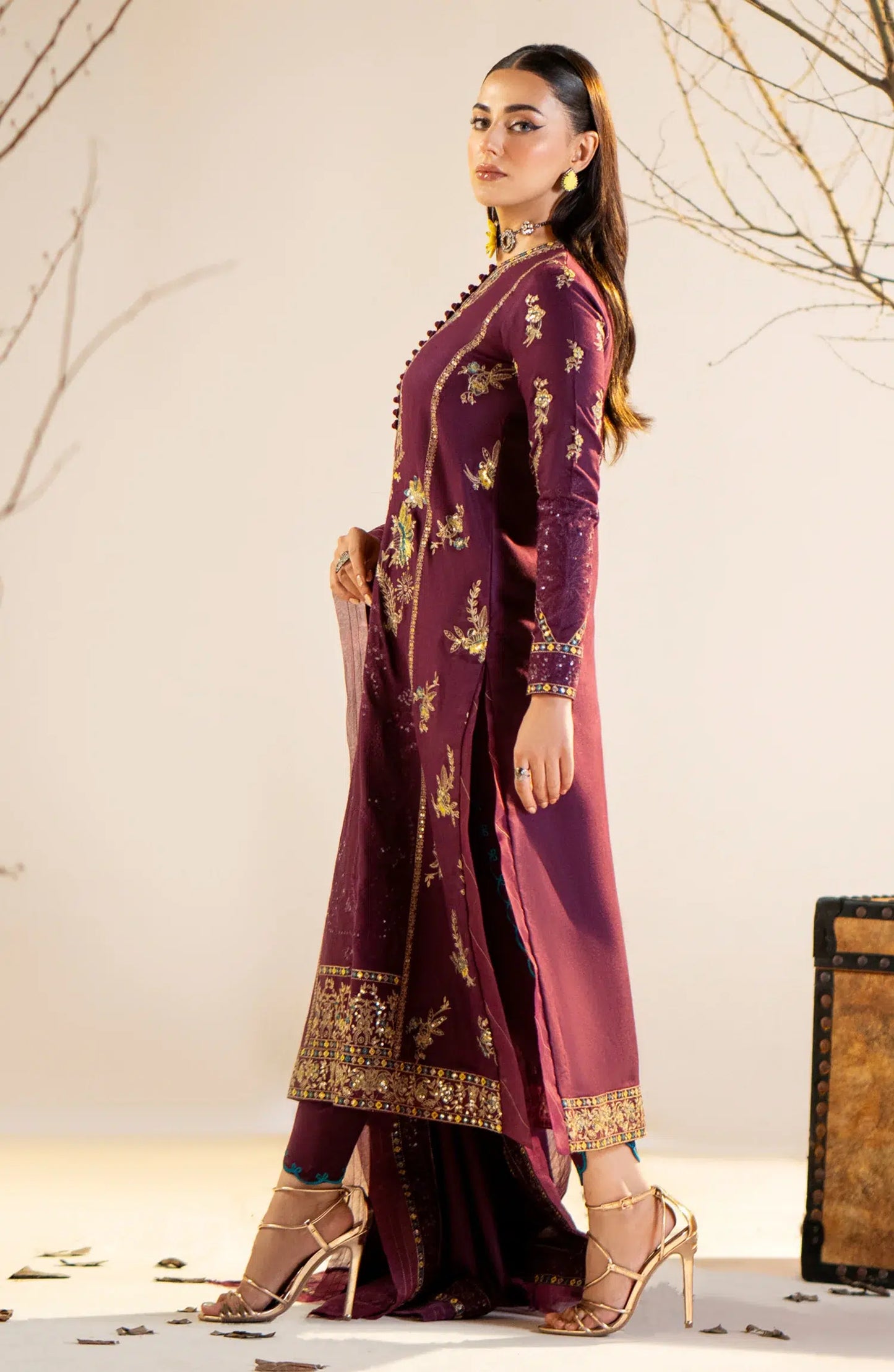 Maryum N Maria | Shehr Bano Winter 23 | JANEA MW23565 - House Of Anaya