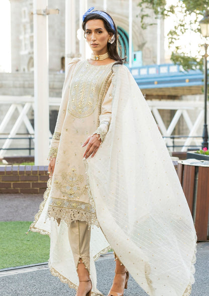 Meem | Luxury Eid Lawn 24 | MD-04 LIGHT SKIN - House Of Anaya