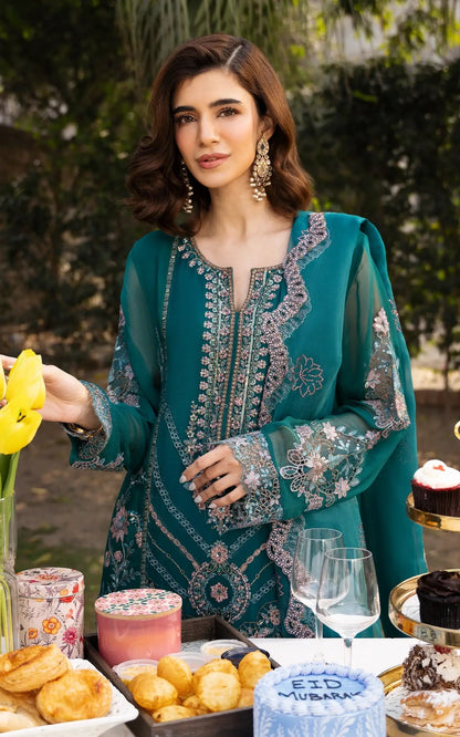 Asifa and Nabeel | Sunehri Eid 25 | Meher-(SEF25-01) - House Of Anaya