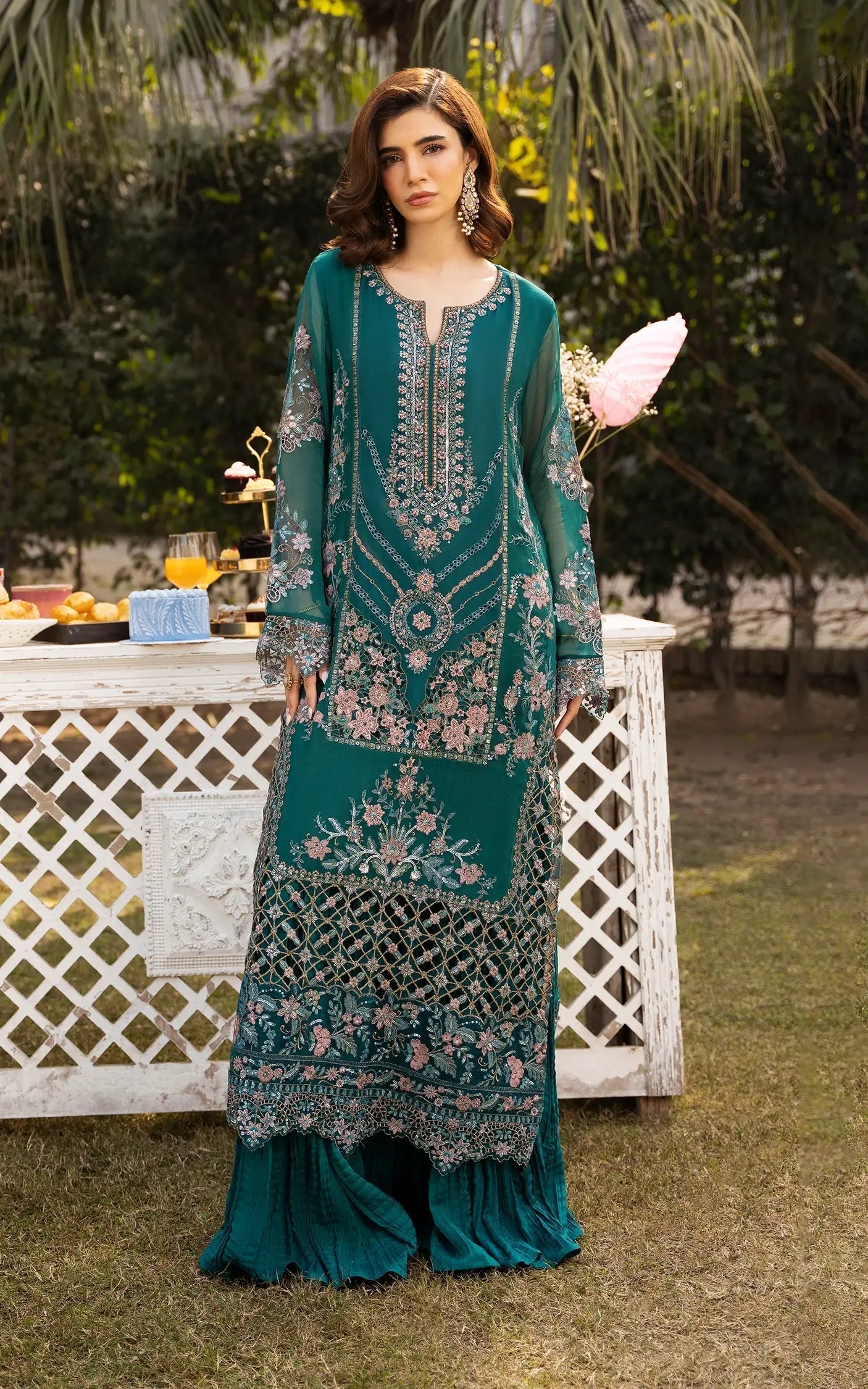 Asifa and Nabeel | Sunehri Eid 25 | Meher-(SEF25-01) - House Of Anaya
