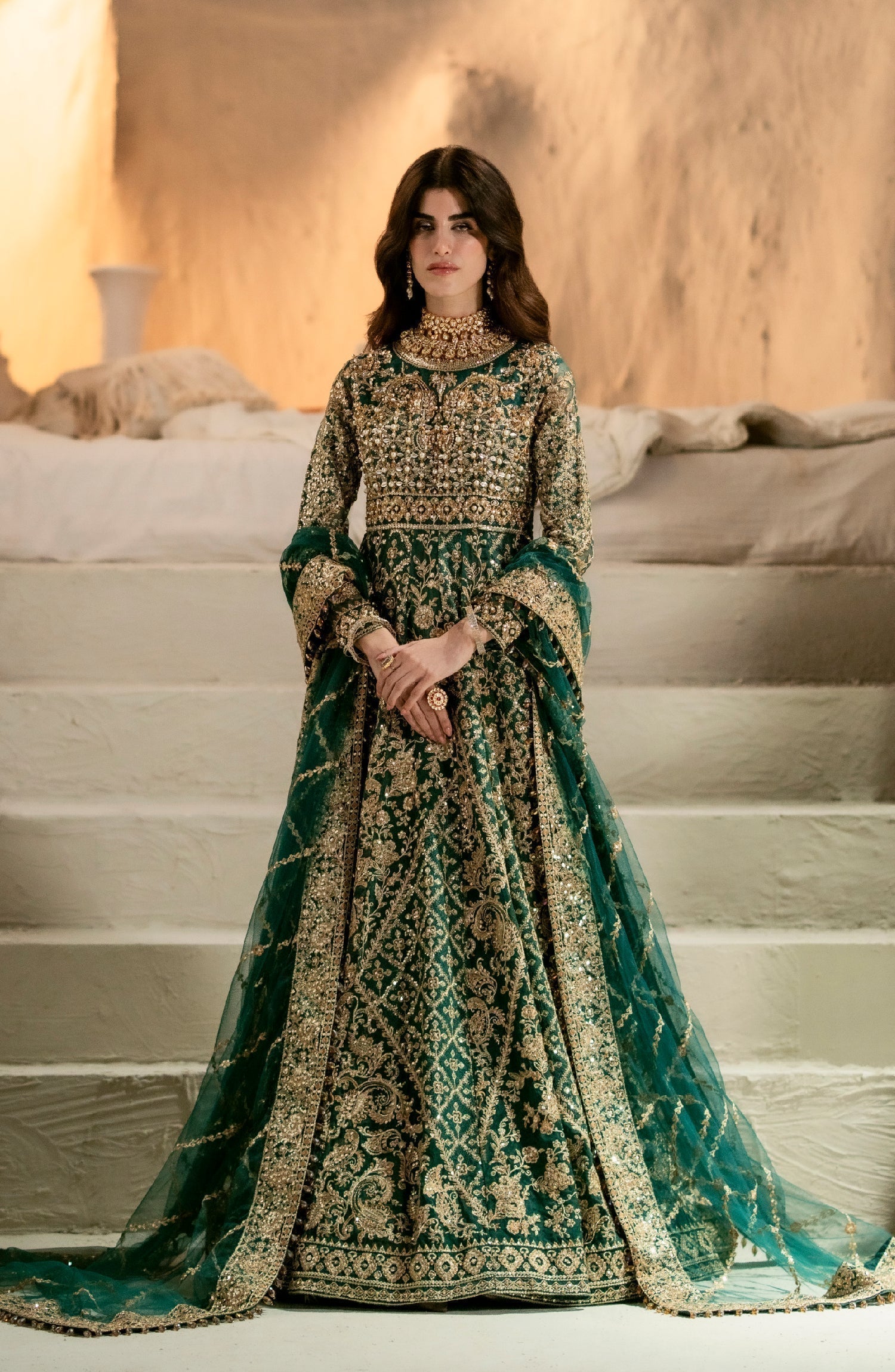 Maryum N Maria | Mehr o Maah Bridals | MW23-536-Anippe - House Of Anaya