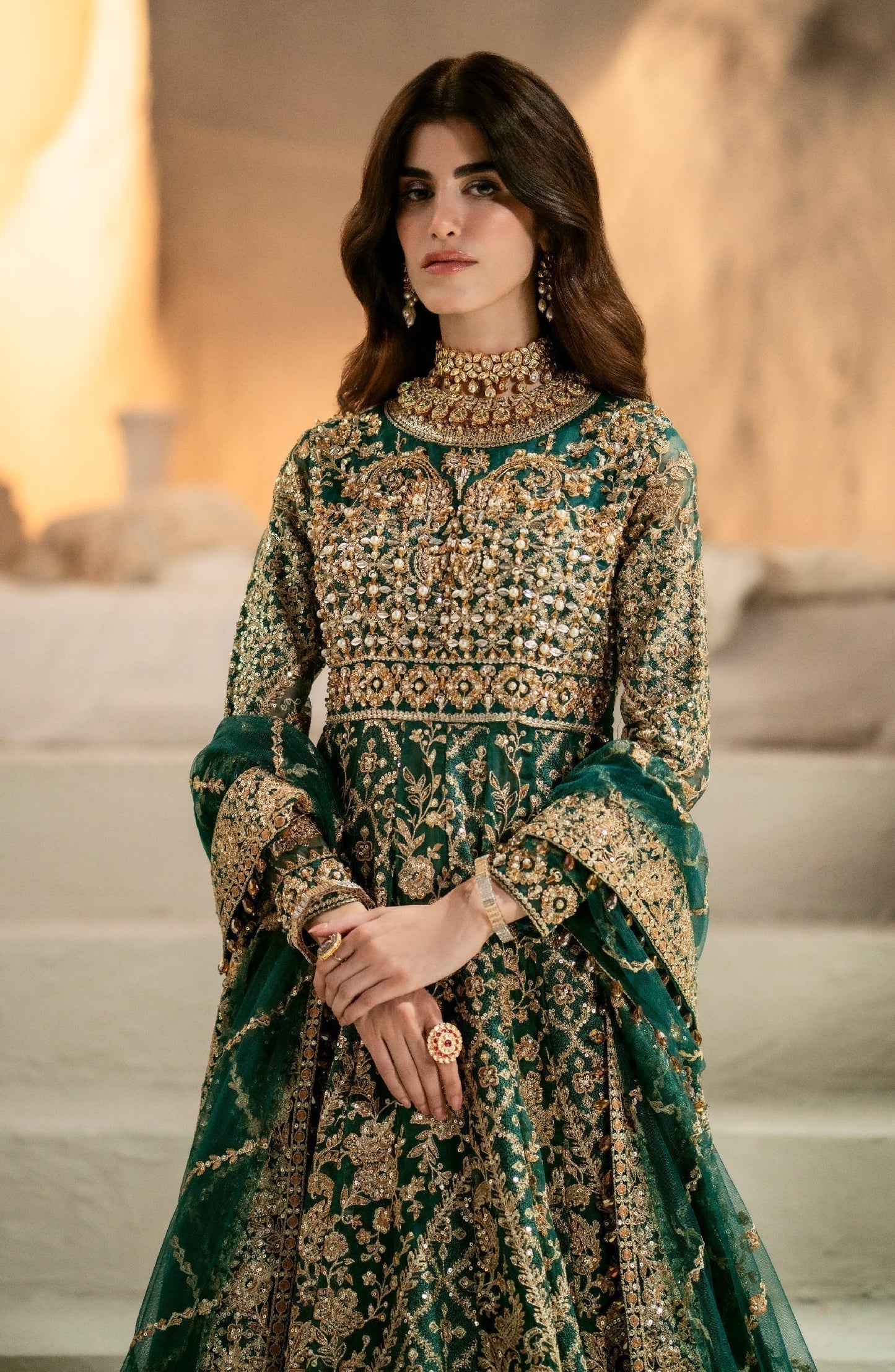 Maryum N Maria | Mehr o Maah Bridals | MW23-536-Anippe - House Of Anaya