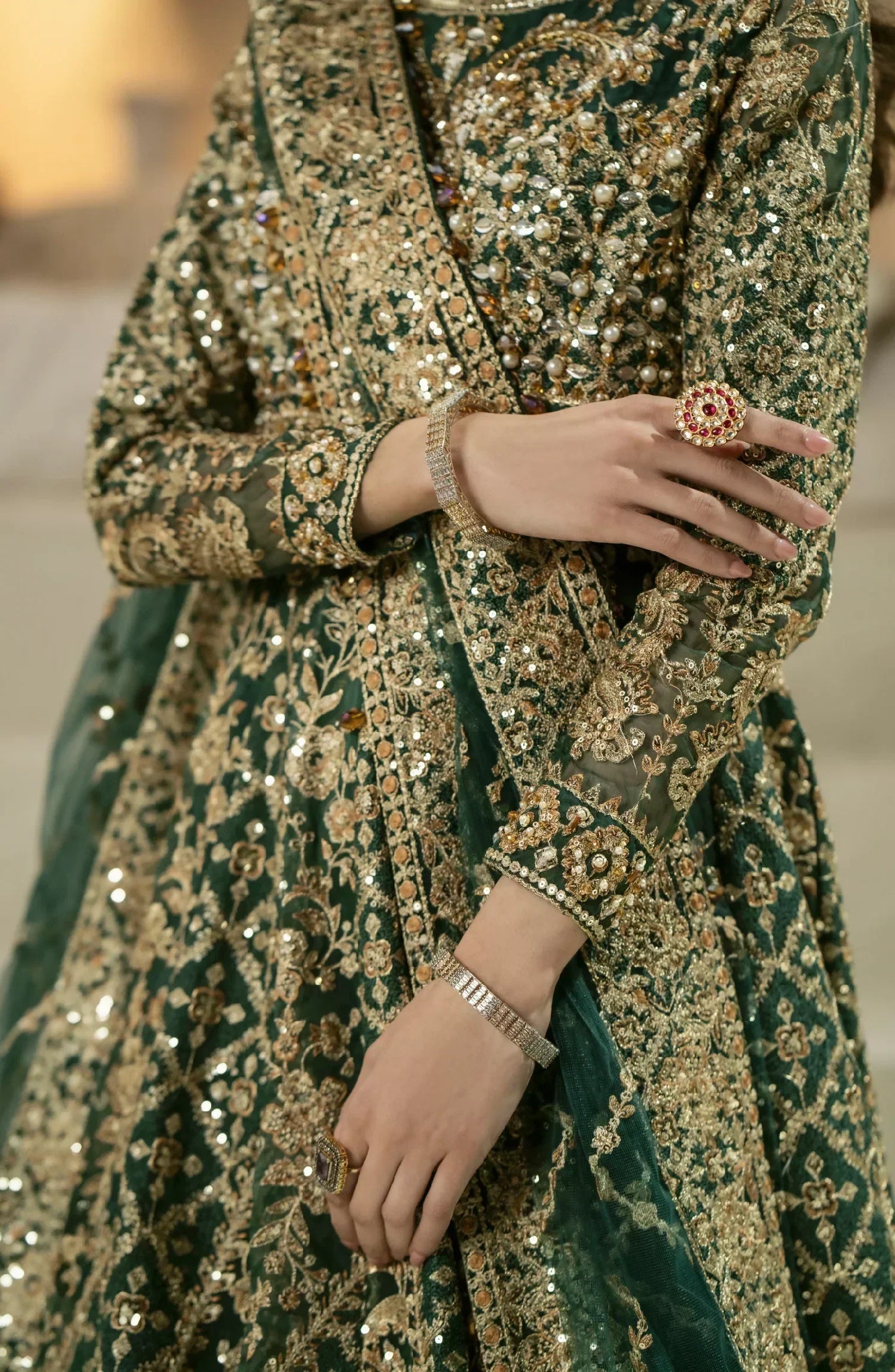 Maryum N Maria | Mehr o Maah Bridals | MW23-536-Anippe - House Of Anaya