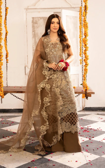 Asifa and Nabeel | Sunehri Eid 25 | Mehrunisa-(SEF25-07) - House Of Anaya