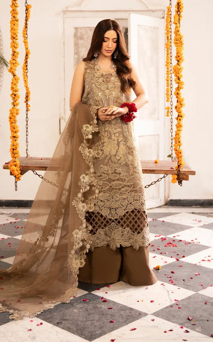 Asifa and Nabeel | Sunehri Eid 25 | Mehrunisa-(SEF25-07) - House Of Anaya