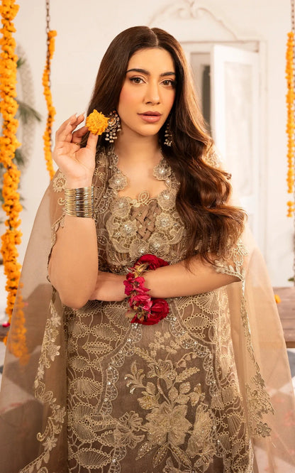 Asifa and Nabeel | Sunehri Eid 25 | Mehrunisa-(SEF25-07) - House Of Anaya