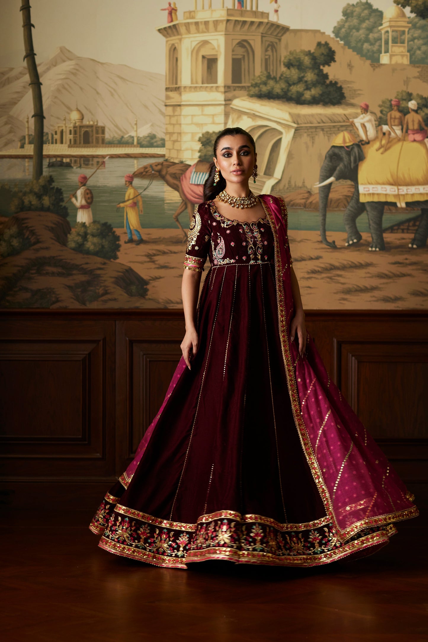 Mina Hassan | Velvet Luxe |  Daaniya - House Of Anaya