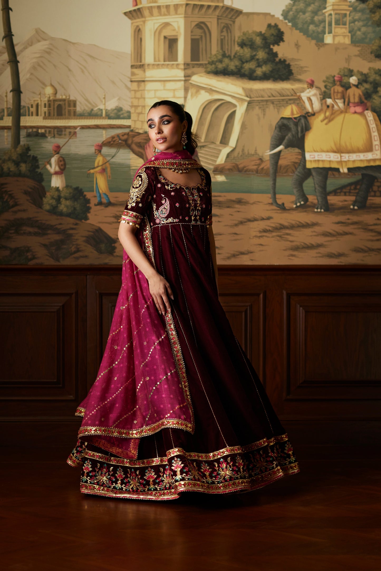 Mina Hassan | Velvet Luxe |  Daaniya - House Of Anaya