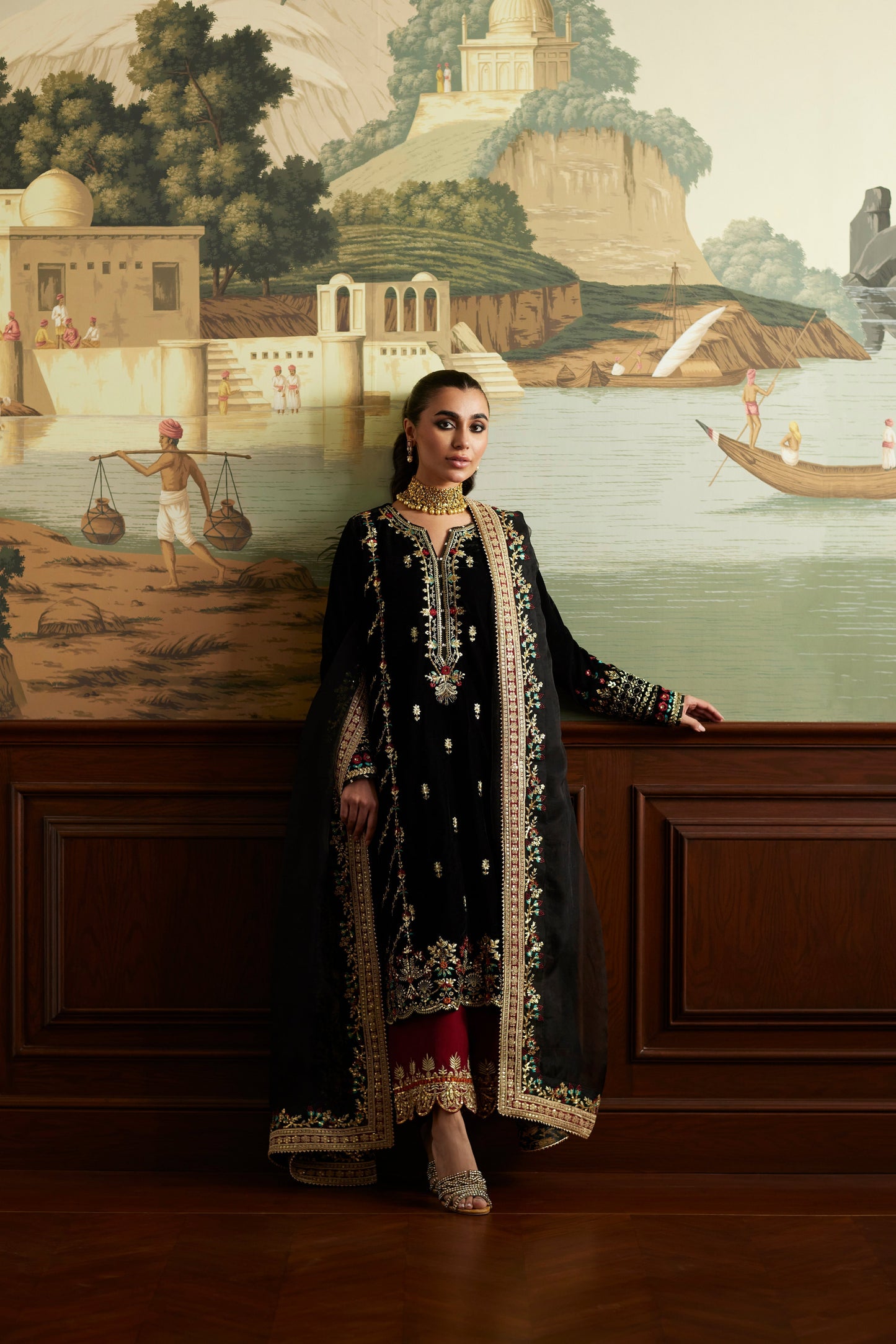 Mina Hassan | Velvet Luxe |  Jahan - House Of Anaya