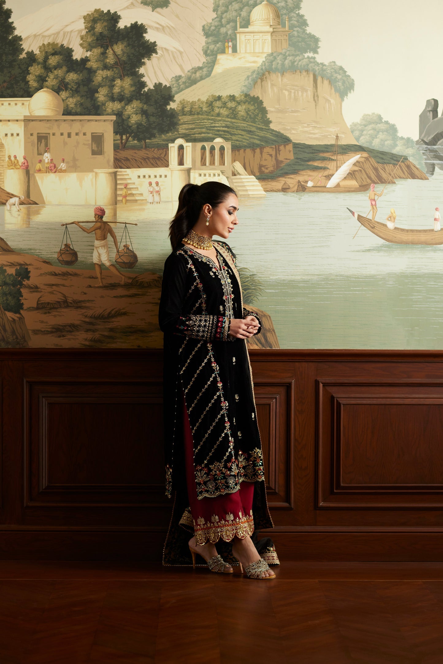 Mina Hassan | Velvet Luxe |  Jahan - House Of Anaya