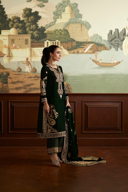 Mina Hassan | Velvet Luxe | Zehra - House Of Anaya