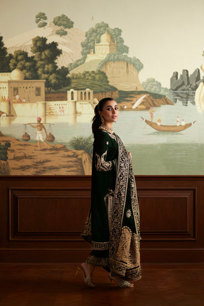 Mina Hassan | Velvet Luxe | Zehra - House Of Anaya