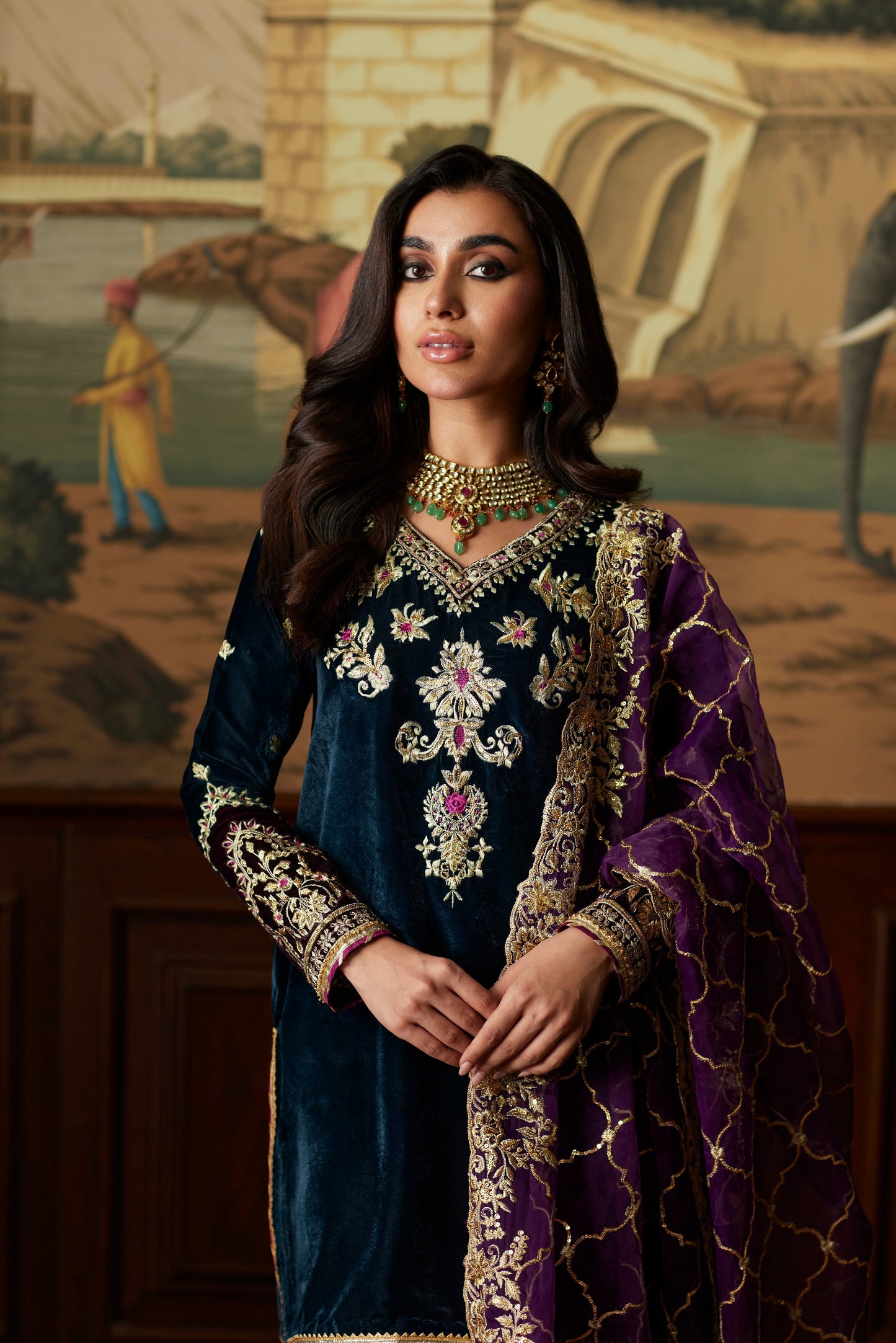 Mina Hassan | Velvet Luxe |  Amani - House Of Anaya