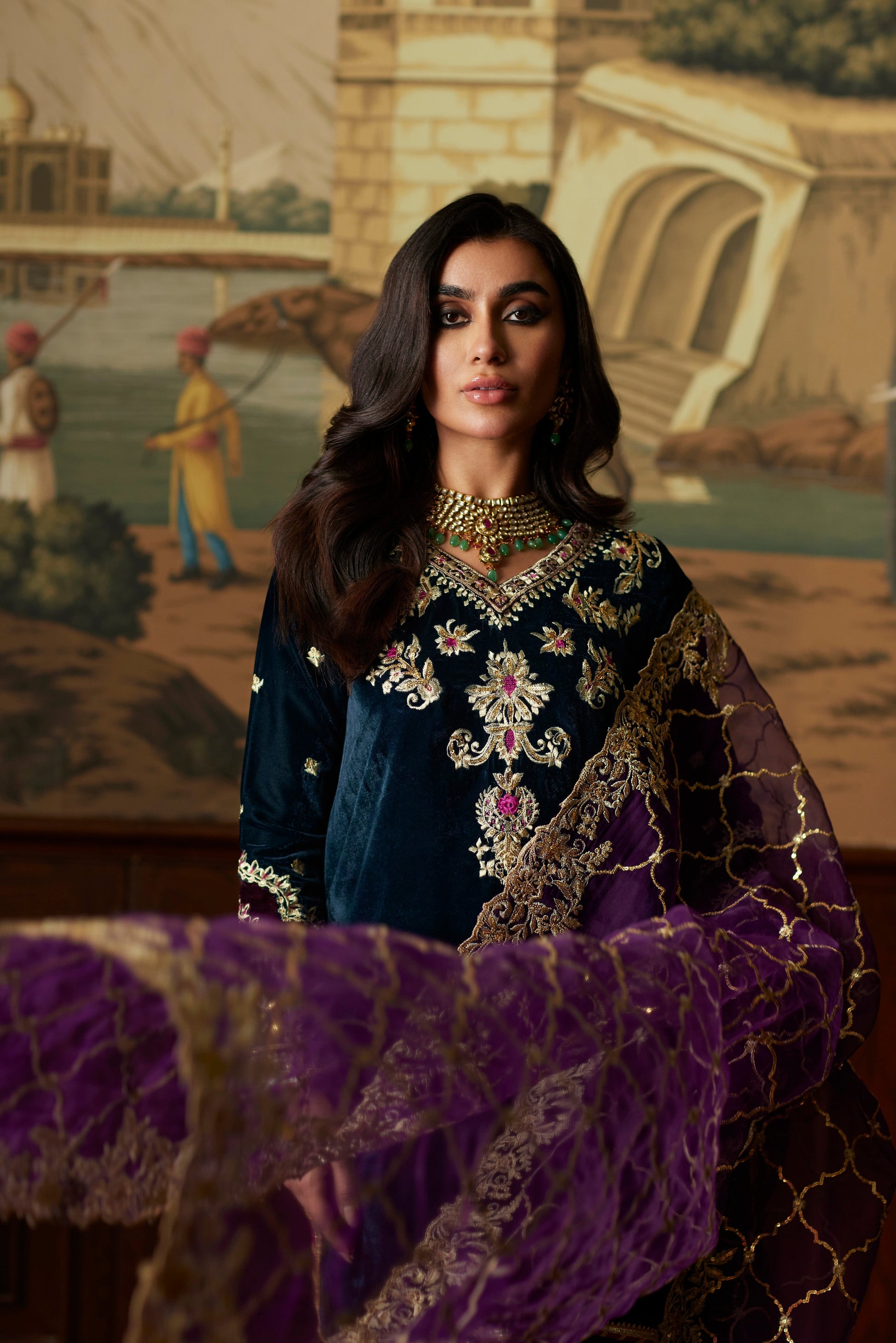 Mina Hassan | Velvet Luxe |  Amani - House Of Anaya