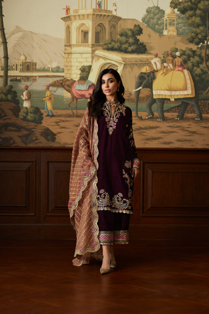Mina Hassan | Velvet Luxe |  Ayesha - House Of Anaya