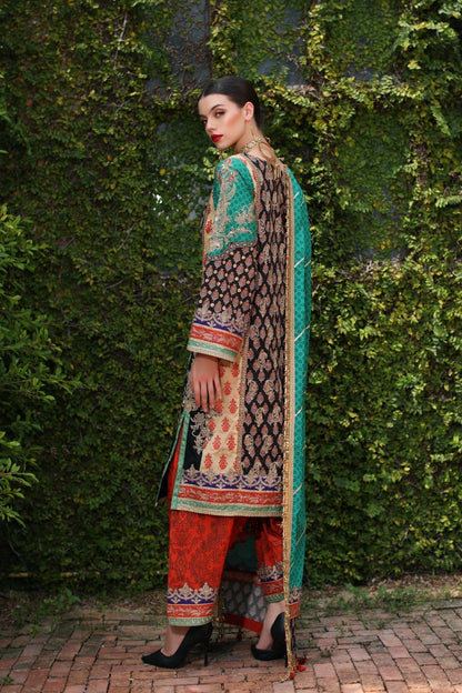 Mina Kashif | Festive Lawn | Zenel - House Of Anaya